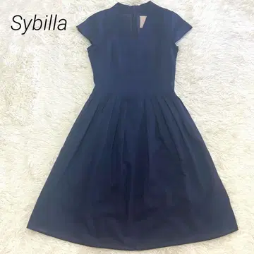 [시빌라] Sybilla 원피스 네이비 M 사이즈 롱