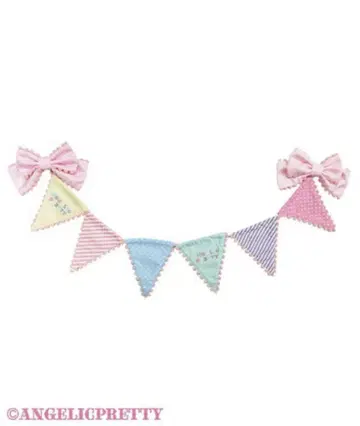 미사용 새상품 angelic pretty Happy Garland 브로치