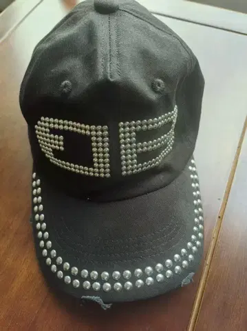 BEEDEN BD STUDS DAMAGE CAP BLACK
