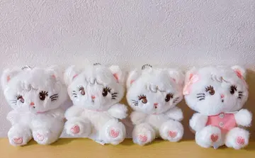 mikko 무스 mousse 가챠 봉제 인형 4세트