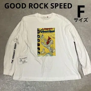 GOOD ROCK SPEED x CASPER 롱T, 프리 사이즈
