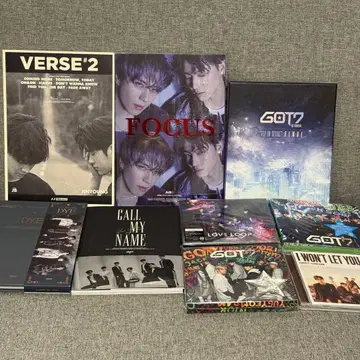 GOT7 CD.DVD 9개 + Book 2개