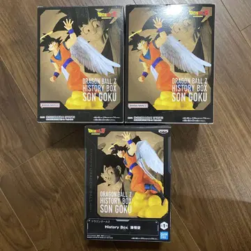 드래곤볼 Z 히스토리 박스 손오공 history box 3개