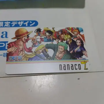원피스 nanaco 카드 한정 디자인