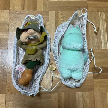 무민 해먹에서 잘 자요 봉제 인형 세트