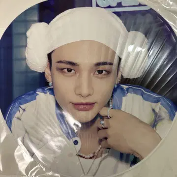 스키즈 사우나 현진 부채
