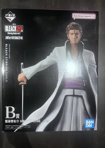 1번 복권 BLEACH 피규어 아이젠 소스케 B상