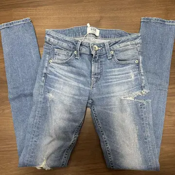 GYDA 데미지 진 M 사이즈 새상품 미사용 택 포함