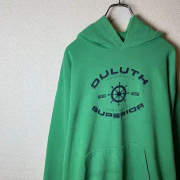 길단 DULUTH SUPERIOR 맨투맨 후드티 그린 M 구제 의류