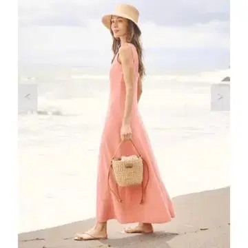To the sea 와플 플레어 원피스
