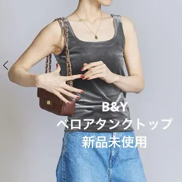 b&y 벨로아 탱크탑 미사용 새상품
