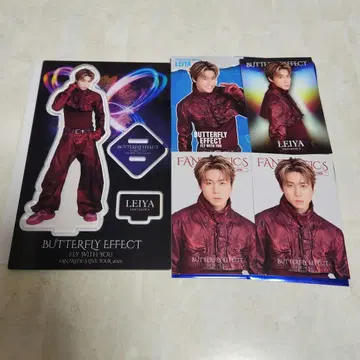 FANTASTICS 세구치 레이야 아크릴 스탠드 포토 카드 시크릿 세트