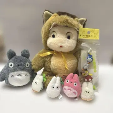 지브리 토토로 봉제 인형 마스코트 세트