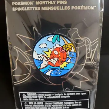 해외 포켓몬 센터 서플라이 먼슬리핀 잉어킹 핀즈 핀 배지