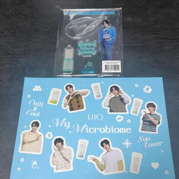 UIQ x 라이즈 WONBIN 아크릴 스탠드 & RIIZE 스티커