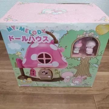 미사용 MY MELODY 인형의 집 마이멜로디 피아노쨩 버섯의 집