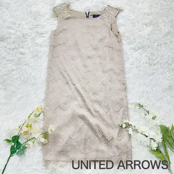 미품 UNITED ARROWS 슬리브리스 원피스 드레스 S 사이즈