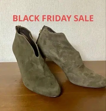 UNITED ARROWS 유나이티드 애로우즈 스웨이드 앵클부츠