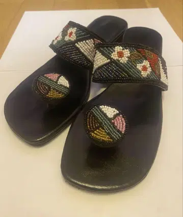 해외 비즈 샌들