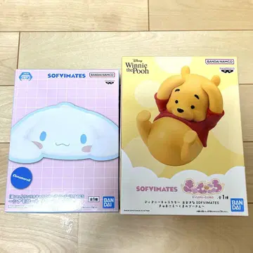 Sofvimates 피규어 세트 위니 더 푸 시나모롤
