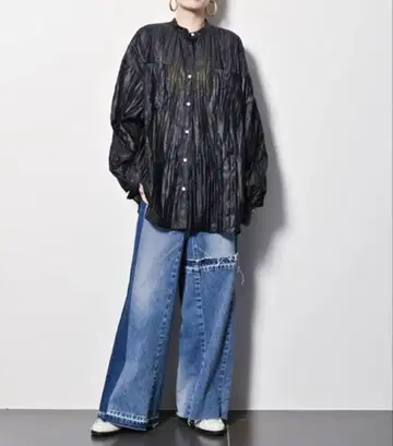 CITYSHOP RANDOM PLEATS 셔츠