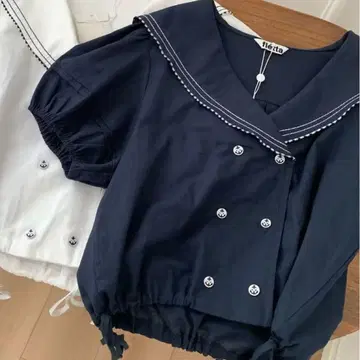Fletta Sailor Blouse Navy