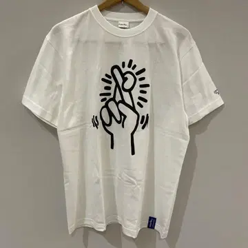 Keith Haring L 사이즈 화이트 티셔츠 KH-KH2306