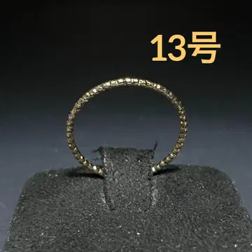 빈티지 패션 반지 골드 13호 심플 레트로