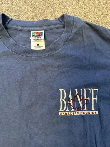 밴프 BANFF CANADIAN ROCKIES 티셔츠 L 사이즈