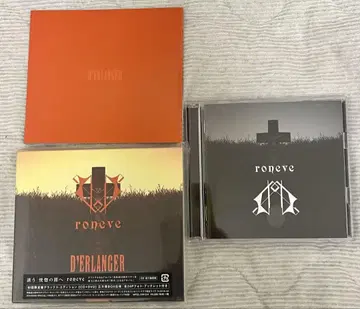 D'ERLANGER roneve 초회 한정판 CD+DVD