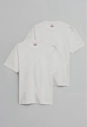 [Hanes] Beefy T셔츠 반팔 둥근넥 2매 XL