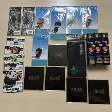 주술회전 캐릭터 굿즈 세트