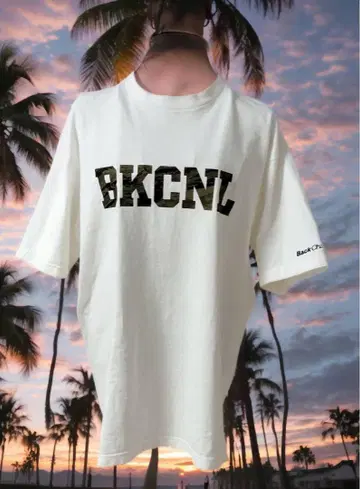 Back Channel BKCNL T셔츠 L 화이트