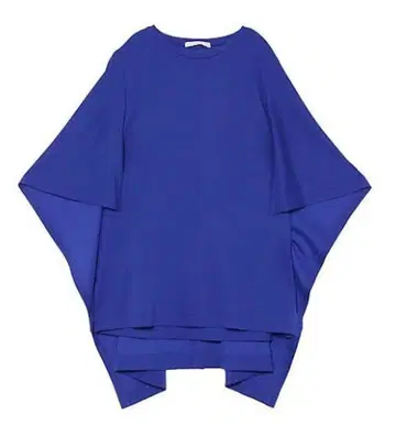 UN3D. 케이프 슬리브 탑