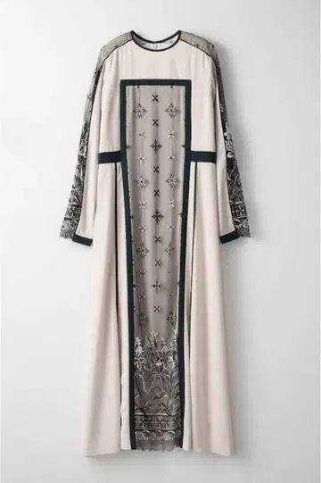 MURRAL 2022ss Framed flower dress