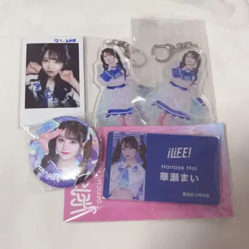 카나세 마이 iLiFE! 폴라로이드 아크릴 키링 캔뱃지