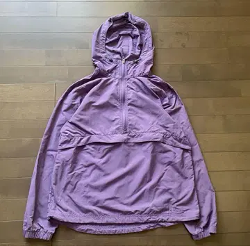 L.L.Bean 아노락 후드티 보라색 패커블 구제 의류 c-boy 시티