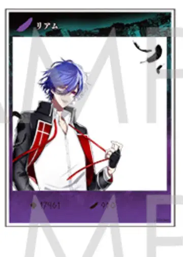THANATOS NiGHT 타나토스 나이트 아크릴 포토 카드 리암