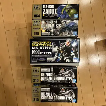 건담 프라모델 1/144 MS-05B ZAKU 1 외 4점