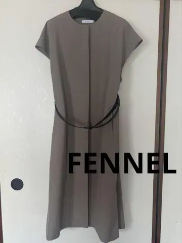 FENNEL 스콧 클럽 롱 베스트 질레 미사용 새상품