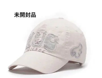 HUG YOUR SKIN Hug Friends Cap (Pink) 새상품