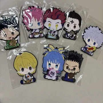 HUNTER x HUNTER 러버 코스터 8개 세트
