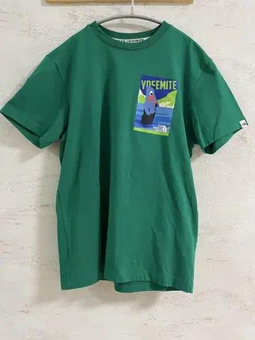 THE NORTH FACE 티셔츠 S 그린 한국