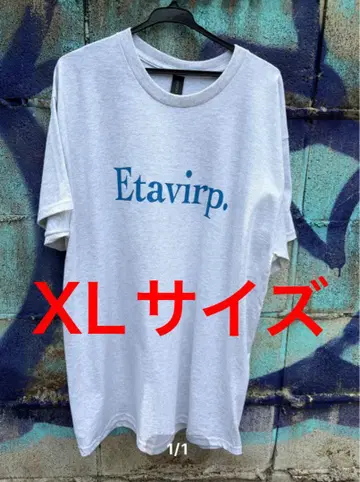Etavirp 로고 티. (Ash x C.Blue) XL