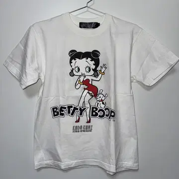 [ 코다 쿠미 ] BETTY BOOP 콜라보 티셔츠 S 사이즈 화이트
