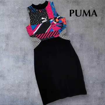 새상품급! PUMA 사이드 컷 아웃 원피스