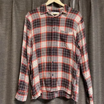 ZARA 체크 셔츠 긴팔 M