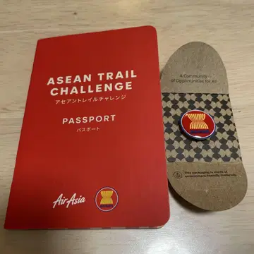 간사이 엑스포 ASEAN 핀 배지 & ASEAN 여권