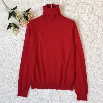 DRAWER 드로어 캐시미어 100 터틀넥 니트 스웨터