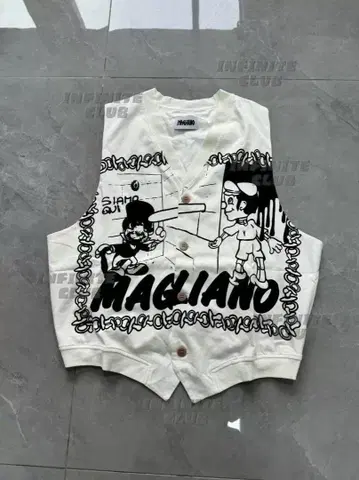 Magliano 25SS V넥 가디건 베스트